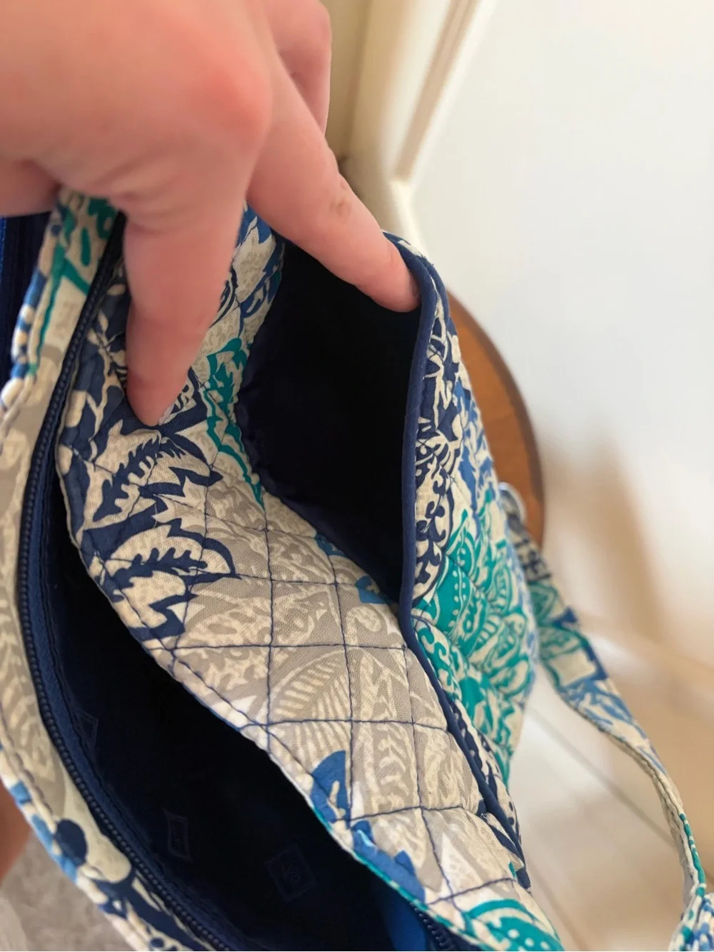 Vera Bradley Quilted Floral Crossbody Bag